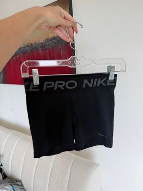 Nike Black Pro Compression Bike Shorts